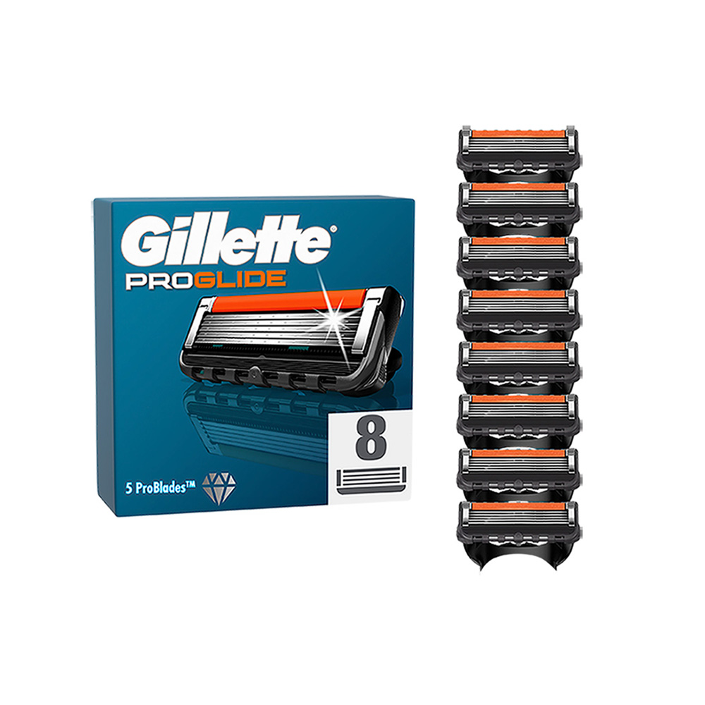 GILLETTE - FUSION PROGLIDE Ανταλλακτικές κεφαλές ξυρίσματος - 8τεμ.